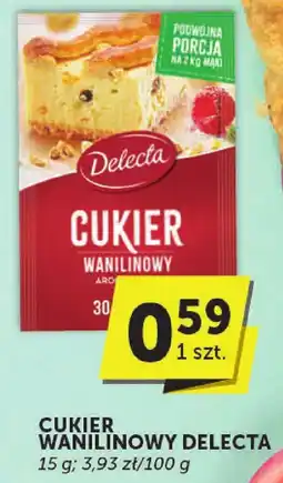 Groszek Cukier wanilinowy Delecta 15g oferta