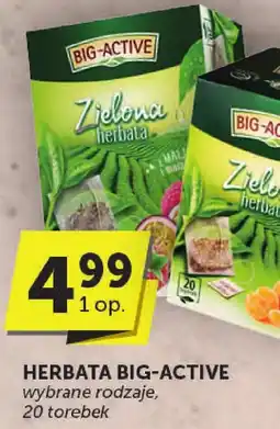 Groszek Herbata Big-Active zielona 20 torebek oferta
