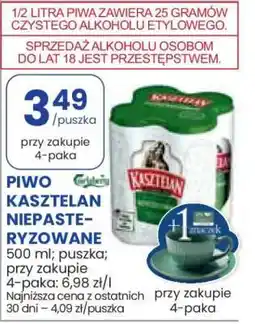 Stokrotka Market Piwo Kasztelan Niepasteryzowane oferta