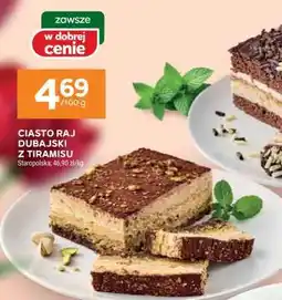 Stokrotka Market Ciasto Raj Dubajski z Tiramisu oferta