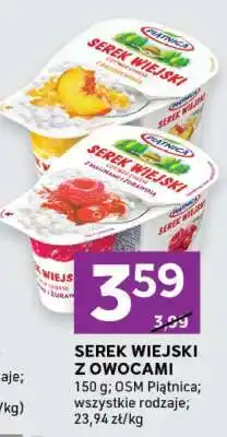 Stokrotka Express Serek wiejski z owocami oferta