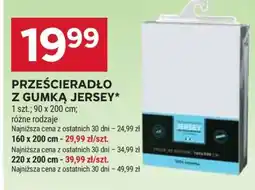 Stokrotka Market Prześcieradło z gumką Jersey 90 x 200 cm oferta