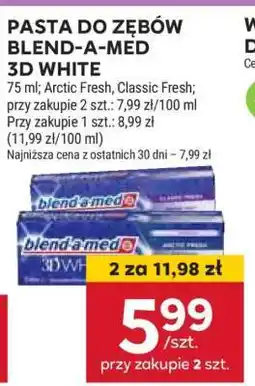 Stokrotka Market Pasta do zębów blend-a-med 3D White oferta
