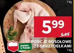 Stokrotka Market Porcje rosołowe ze skrzydełkami oferta
