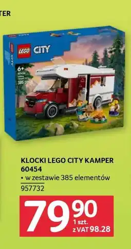 Selgros Klocki LEGO City Kamper 60454 oferta