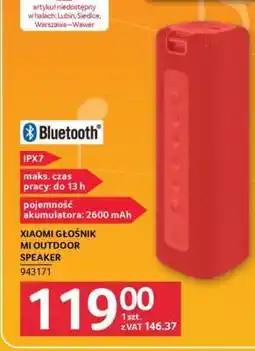 Selgros XIAOMI GŁOŚNIK MI OUTDOOR SPEAKER oferta