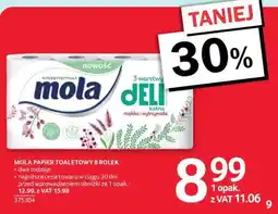Selgros MOLA PAPIER TOALETOWY 8 ROLEK oferta
