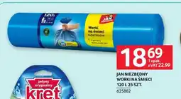 Selgros JAN NIEZBĘDNY Worki na śmieci oferta