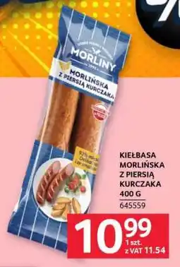 Selgros Kiełbasa Morlińska z piersią kurczaka 400 g oferta