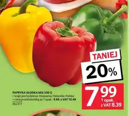 Selgros PAPRYKA SŁODKA MIX 500 G oferta