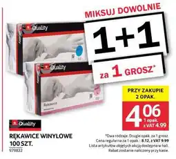 Selgros Rękawice winylowe 100 szt oferta