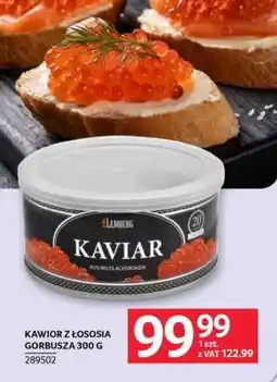Selgros Kawior z łososia gorbusza 300 g oferta