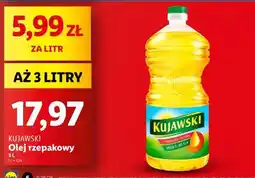 Lidl KUJAWSKI Olej rzepakowy oferta