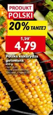 Lidl Polska kukurydza gotowana oferta