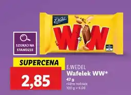 Lidl E.Wedel Wafelek WW oferta