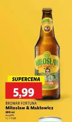 Lidl BROWAR FORTUNA Miłosław & Makłowicz oferta