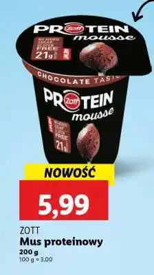 Lidl ZOTT Mus proteinowy oferta