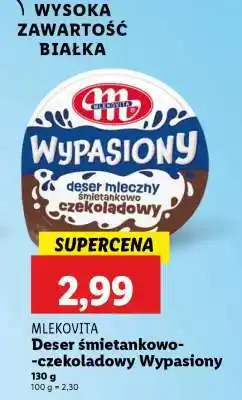 Lidl Mlekovita Deser śmietankowo-czekoladowy Wypasiony oferta