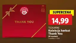 Lidl TEEKANNE Kolekcja herbat Thank You oferta