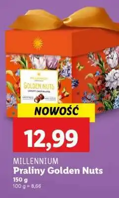 Lidl MILLENNIUM Praliny Golden Nuts oferta