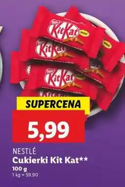 Lidl NESTLÉ Cukierki Kit Kat oferta