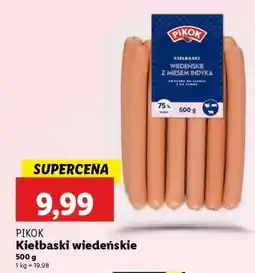 Lidl PIKOK Kiełbaski wiedeńskie oferta