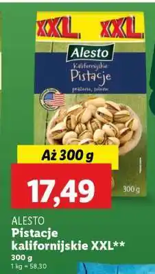 Lidl ALESTO Pistacje kalifornijskie, XXL oferta