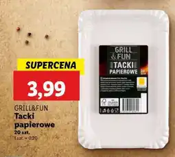 Lidl GRILL&FUN Tacki papierowe oferta