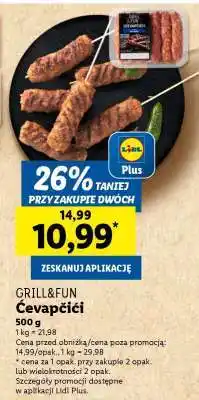 Lidl GRILL&FUN Ćevapčići oferta