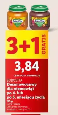 Lidl BOBOVITA Deser owocowy dla niemowląt oferta