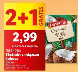 Lidl Freshona Ekstrakt z miąższu kokosa oferta