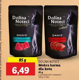 Lidl Dolina Noteci Mokra karma dla kota oferta