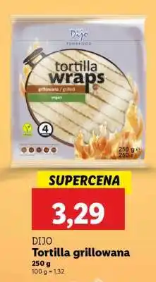 Lidl DIJO Tortilla grillowana oferta