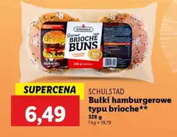 Lidl SCHULSTAD Bułki hamburgerowe typu brioche oferta