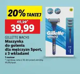 Lidl GILLETTE MACH3 oferta