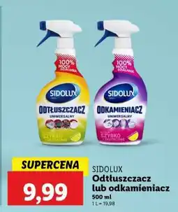 Lidl SIDOLUX Odtłuszczacz lub odkamieniacz oferta