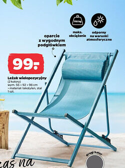 Netto Leżak wielopozycyjny oferta