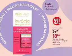 Rossmann SheHand Kuracja kolagenowa do dłoni, 30 ml oferta