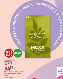 Rossmann Mexx, Inspired Nature, woda perfumowana dla kobiet 50 ml oferta