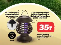 Netto Lampa solarna owadobójcza 2 w 1 oferta