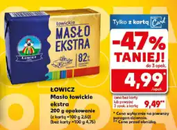 Kaufland ŁOWICZ Masło łowickie ekstra oferta