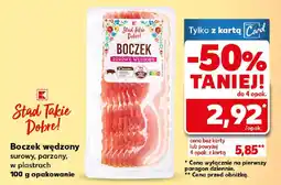 Kaufland Boczek wędzony oferta