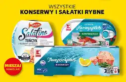 Kaufland Konserwy i sałatki rybne oferta