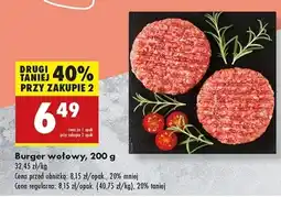 Biedronka Burger oferta