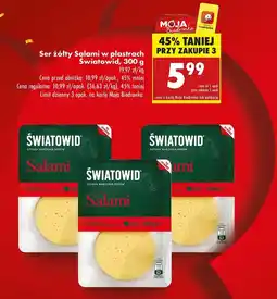 Biedronka Ser Światowid oferta