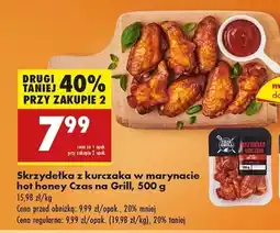 Biedronka Skrzydełka z kurczaka Czas na grill oferta