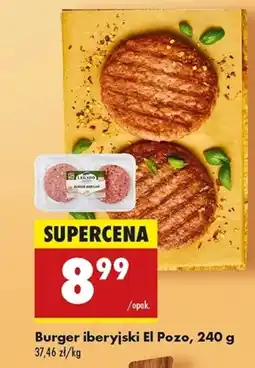 Biedronka Burger El Pozo oferta