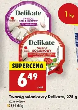 Biedronka Twaróg Delikate oferta