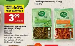 Biedronka Makaron Go Vege oferta