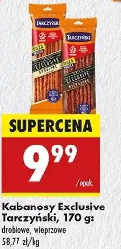 Biedronka Kabanosy Tarczyński oferta